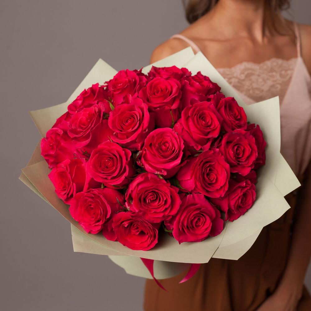 Букет из красных роз